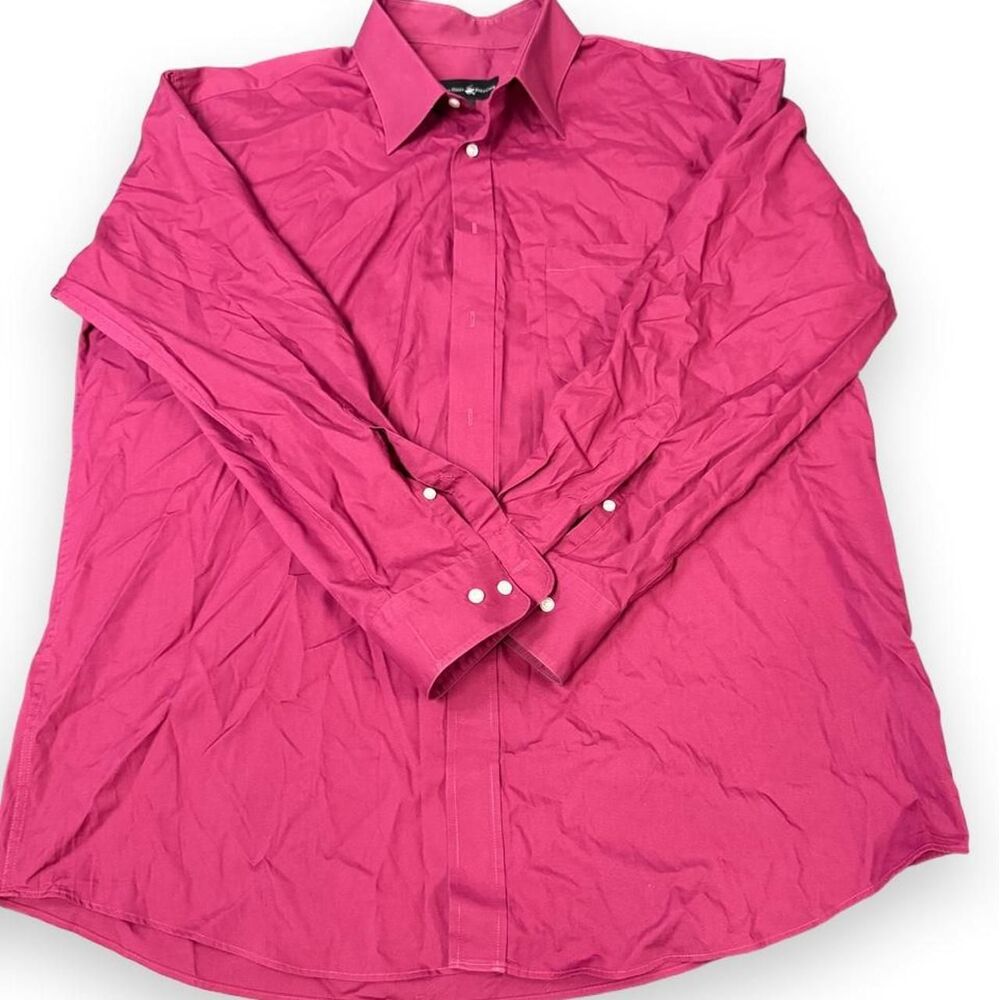 Beverly-hills-polo-club Men's Pink and Burgundy Polo-shirts